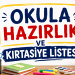 okula hazırlık ve kırtasiye listesi görseli