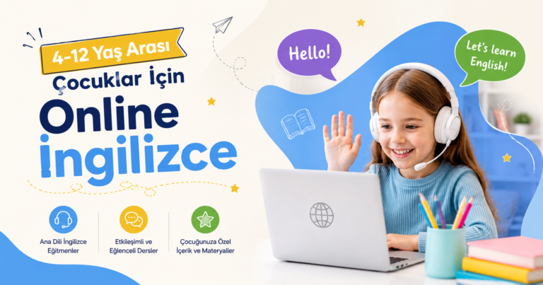 çocuklar için online ingilizce görseli