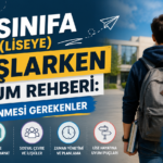 9. Sınıfa (Liseye) Başlarken Uyum Rehberi: Bilinmesi Gerekenler