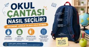 Okul Çantası Nasıl Seçilir? Ergonomi, Ağırlık ve Boy/Kilo Rehberi